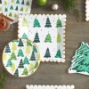 Holiday Tree Shaped Lunch Napkins 20ct