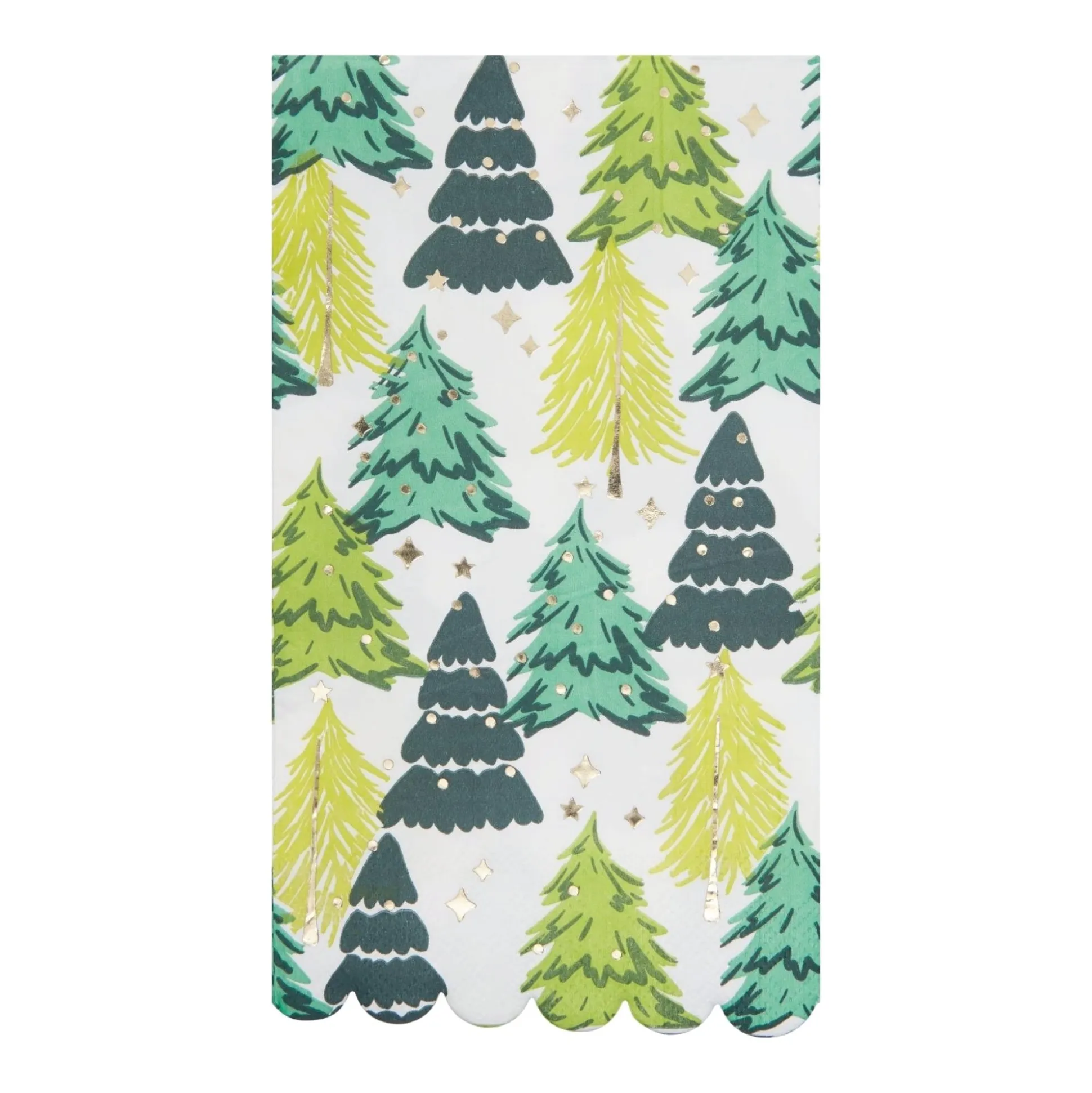 Holiday Trees Paper Guest Towels 16ct