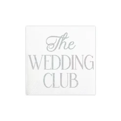 Holographic The Wedding Club Dessert Napkins 20ct