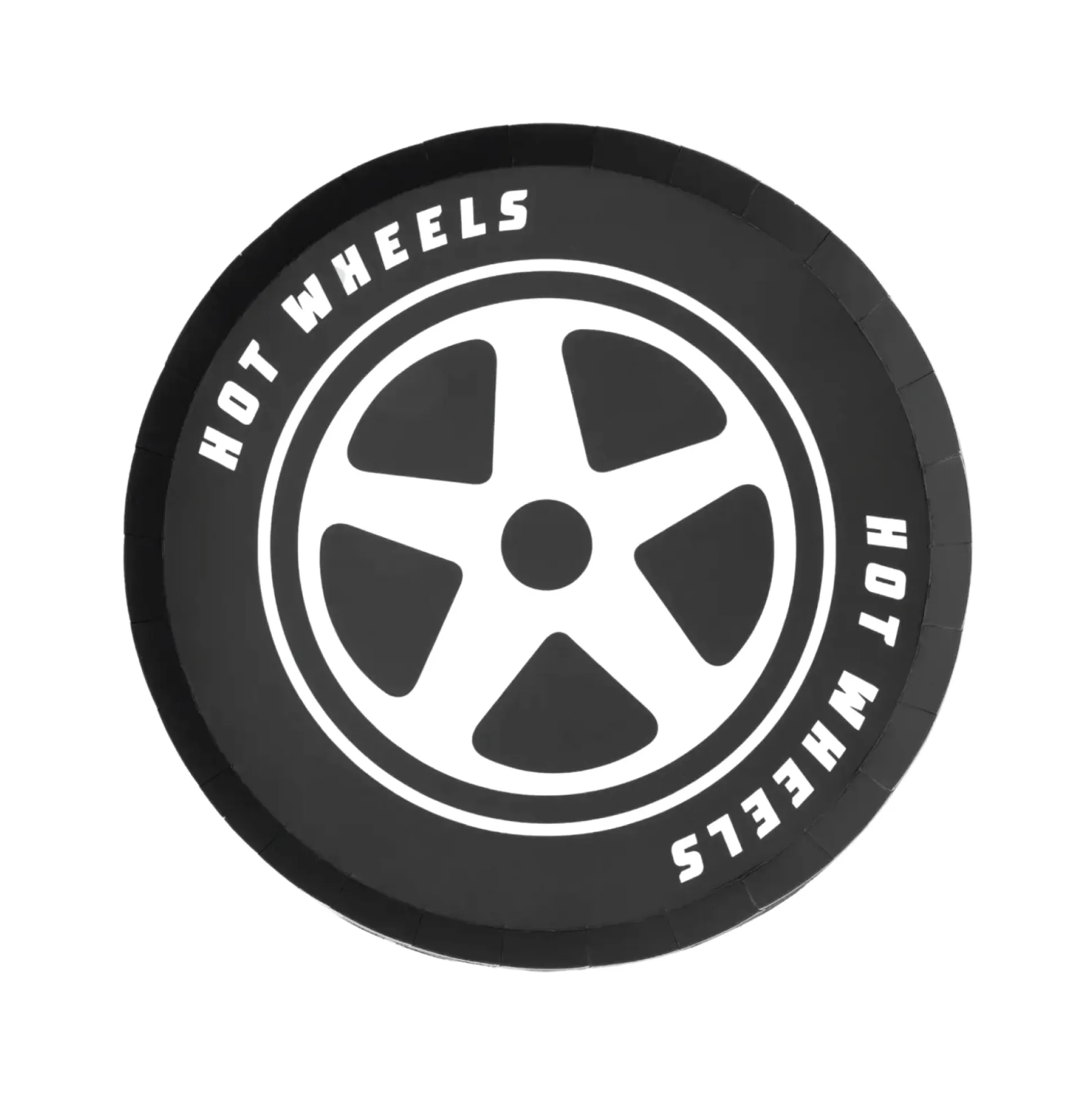 Hot Wheels™ Black Dessert Plates 8ct