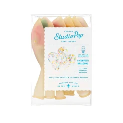 Ice Cream Bright Sprinkles Confetti Balloon Bouquet 6ct