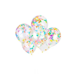 Ice Cream Bright Sprinkles Confetti Balloon Bouquet 6ct