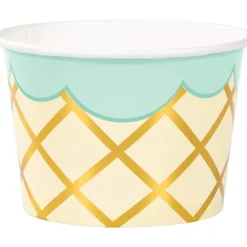 Ice Cream Cups with Spoons 8ct