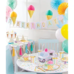 Ice Cream Tassel Banner 6.4ft