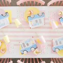 Ice Cream Truck Lunch Plates 8ct