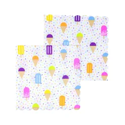 Ice Pop Dessert Napkins