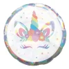 Iridescent Round Unicorn Balloon 18"