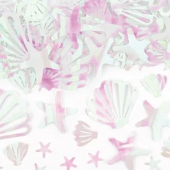 Iridescent Seashell Party Confetti .8oz
