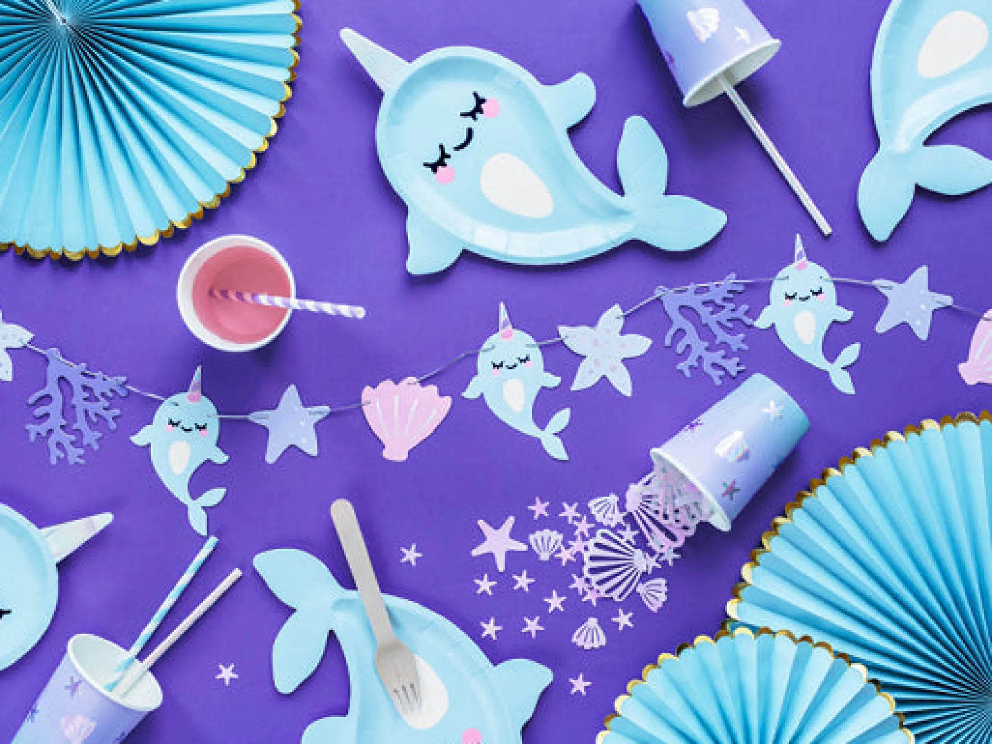 Iridescent Seashell Party Confetti .8oz