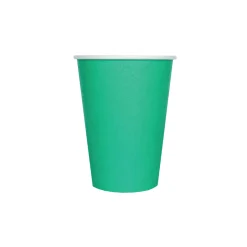 Kelly Green Paper Cups 8ct