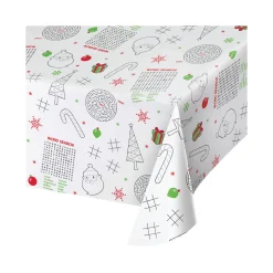 Kids Christmas Activity Paper Table Cover