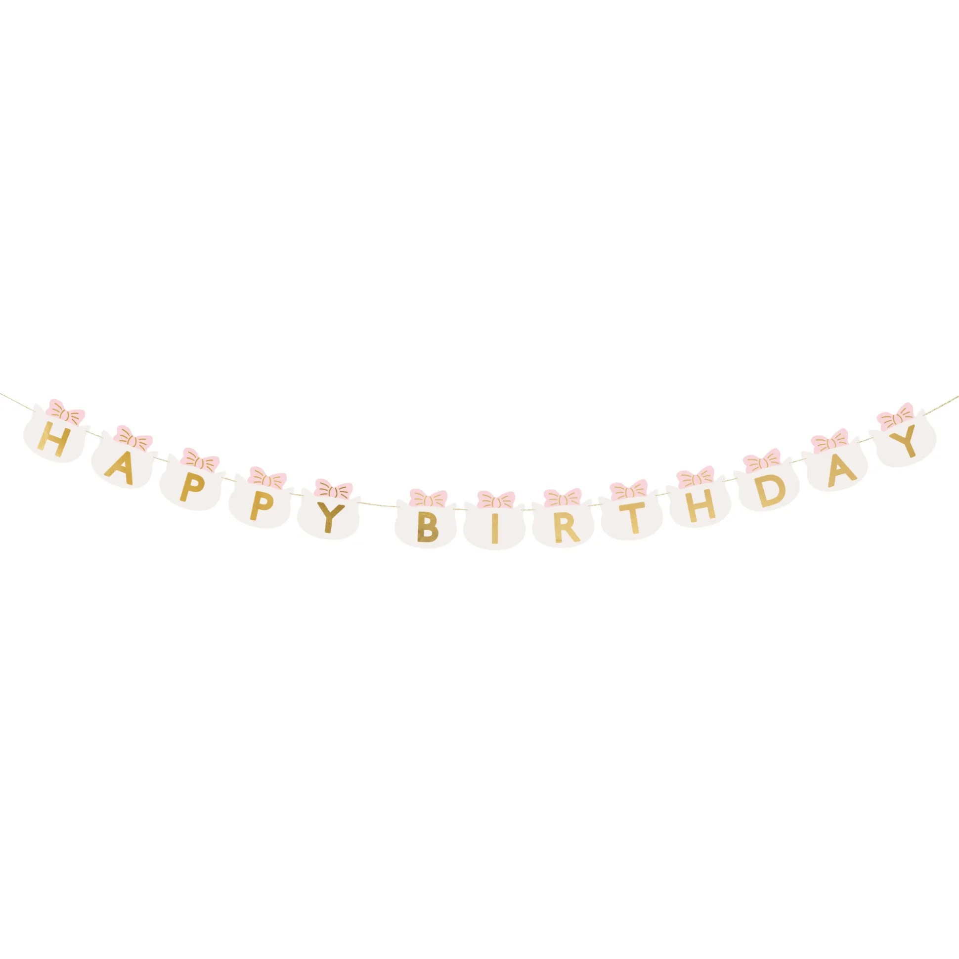 Kitty Cat Birthday Banner 6ft