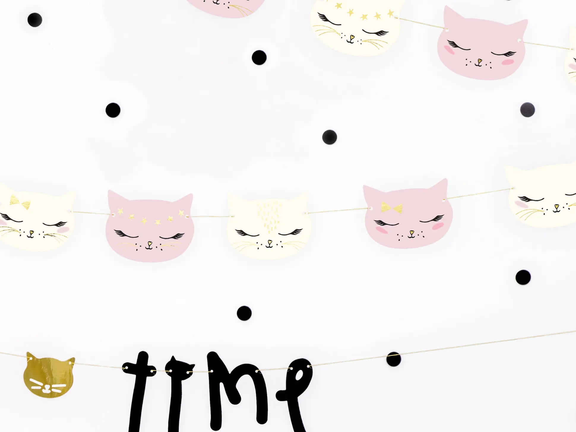 Kitty Cat Party Banner