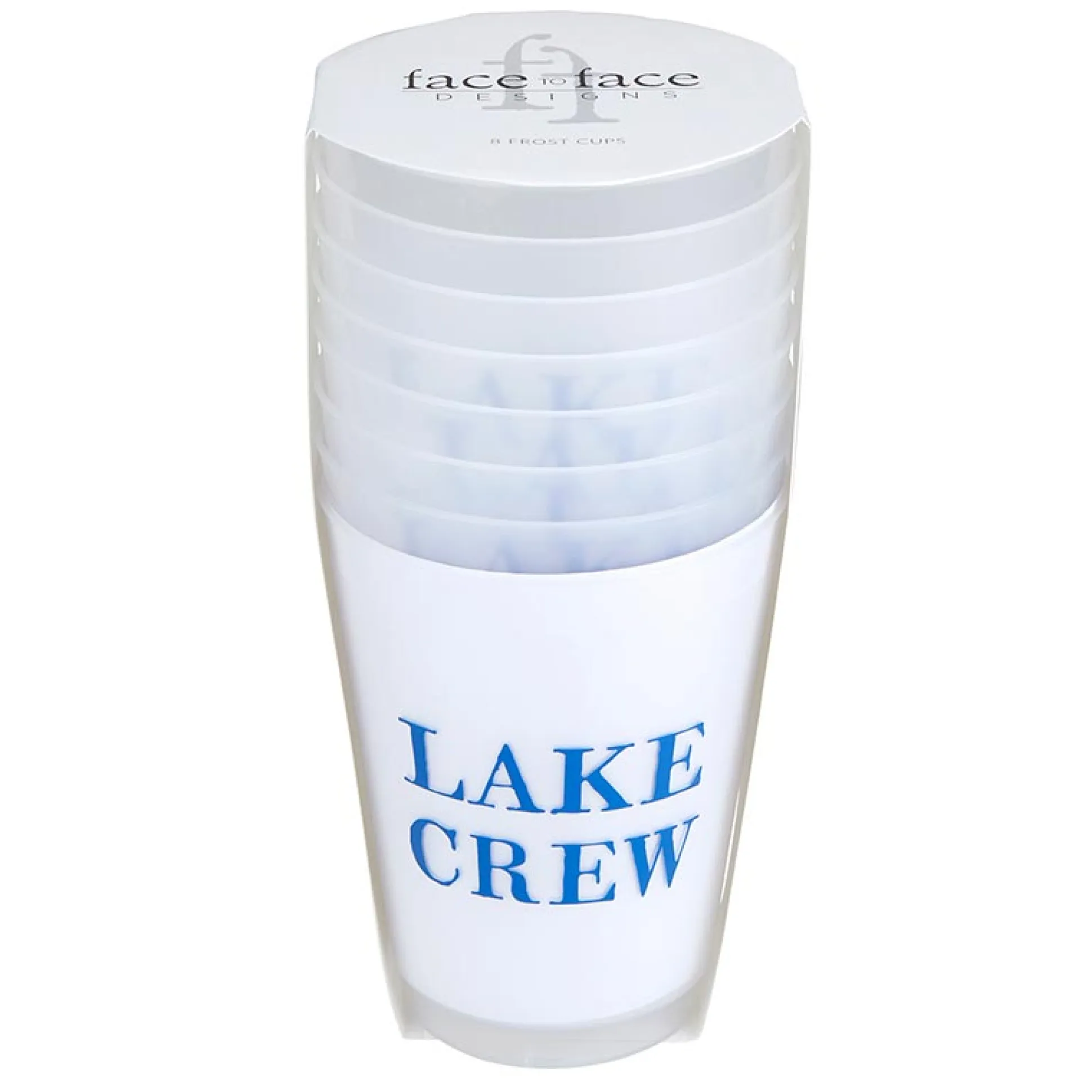 Lake Crew Frosted Plastic Cups 8ct