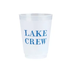 Lake Crew Frosted Plastic Cups 8ct