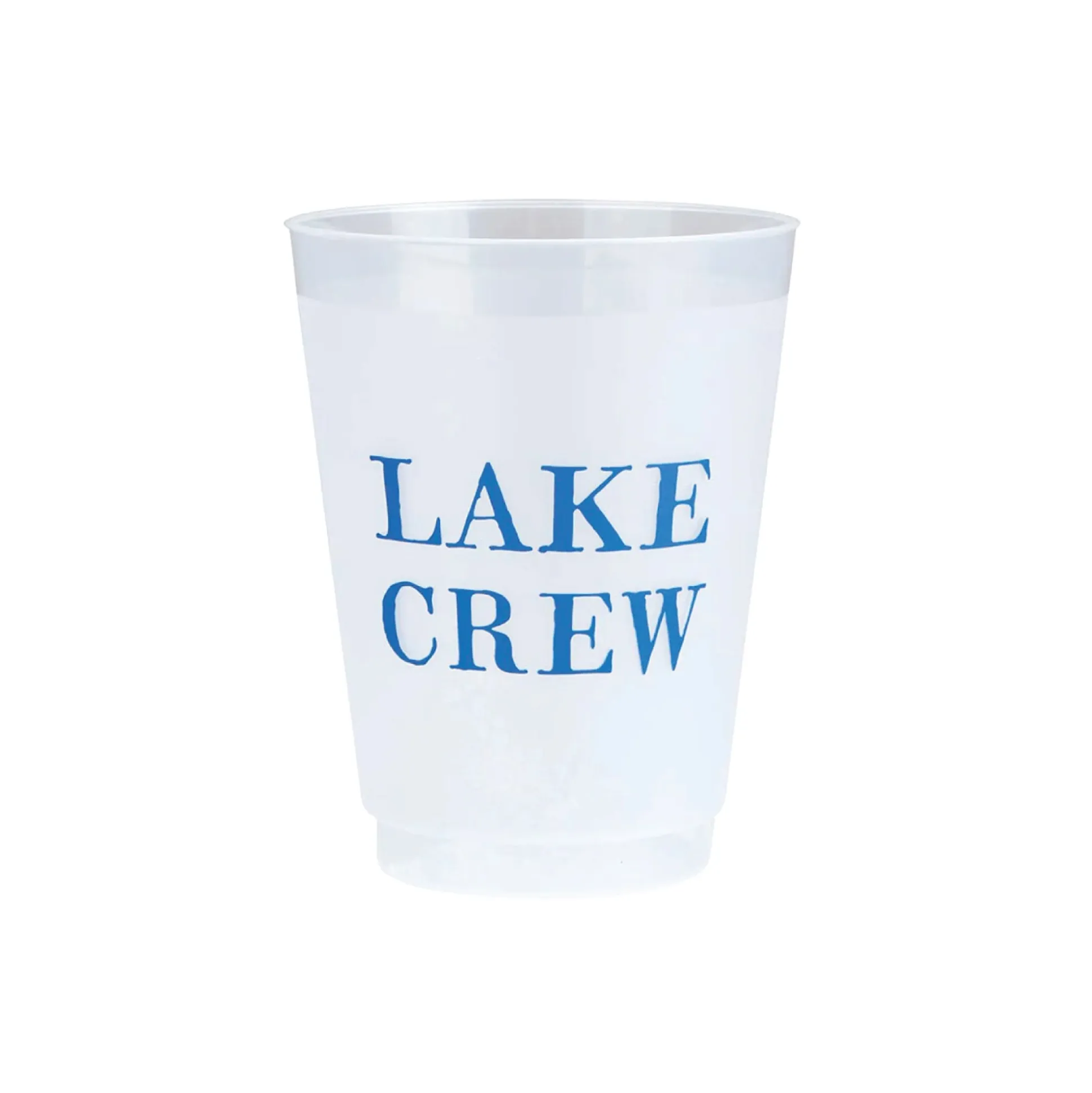 Lake Crew Frosted Plastic Cups 8ct