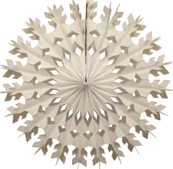 Large White Tissue Paper Snowflake 22in