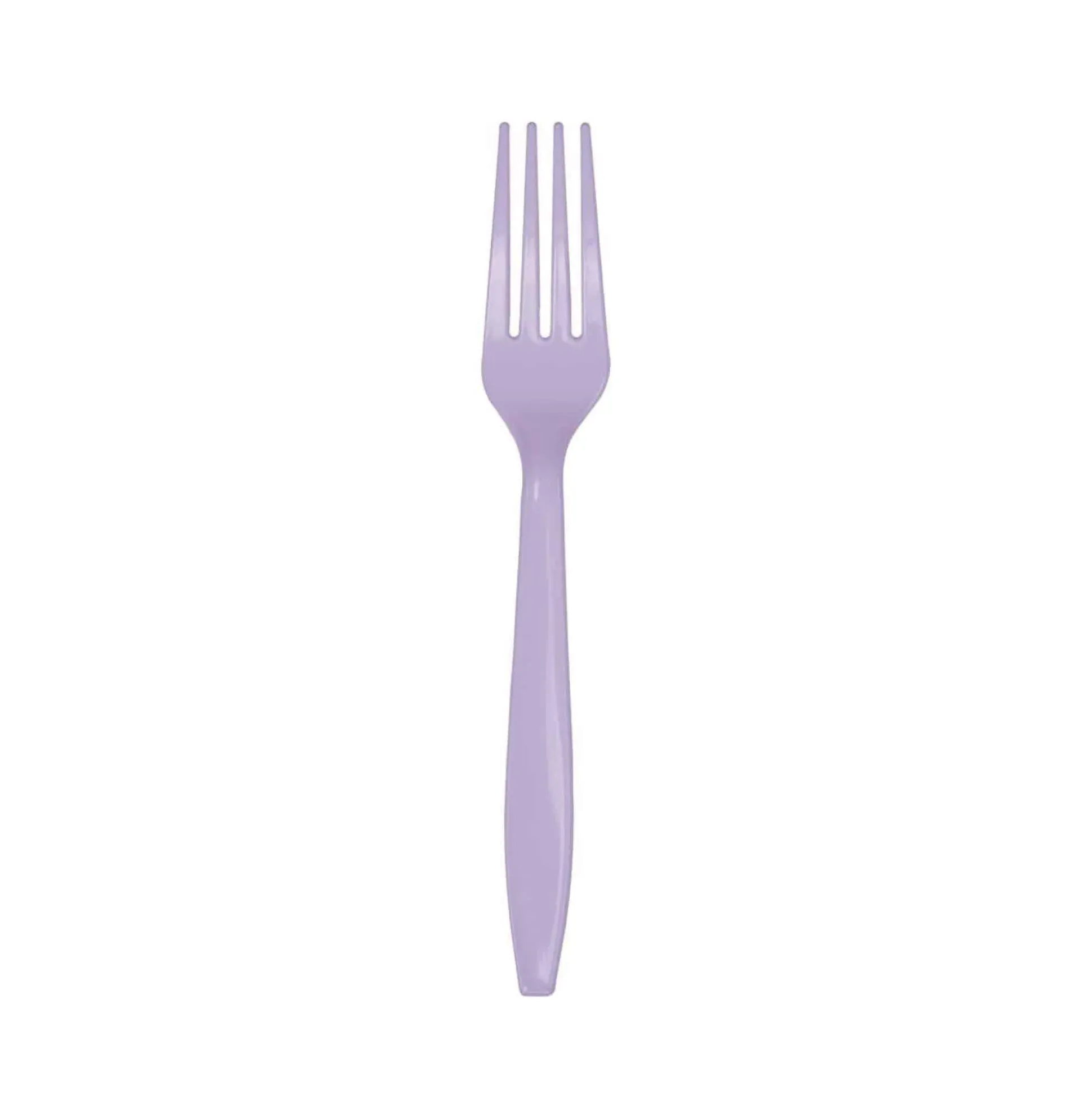 Lavender Plastic Forks 24ct