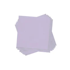 Lavender & Silver Stripe Dessert Napkins 20ct