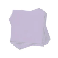Lavender & Silver Stripe Lunch Napkins 20ct