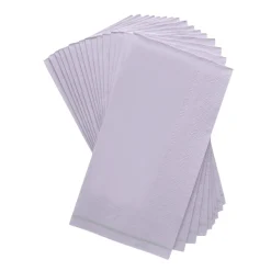 Lavender & Silver Stripe Paper Guest Towels 16ct