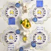 Lemon Grove Blue Bow Placemats 24ct