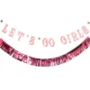 Let's Go Girls Banner Set