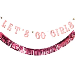 Let's Go Girls Banner Set