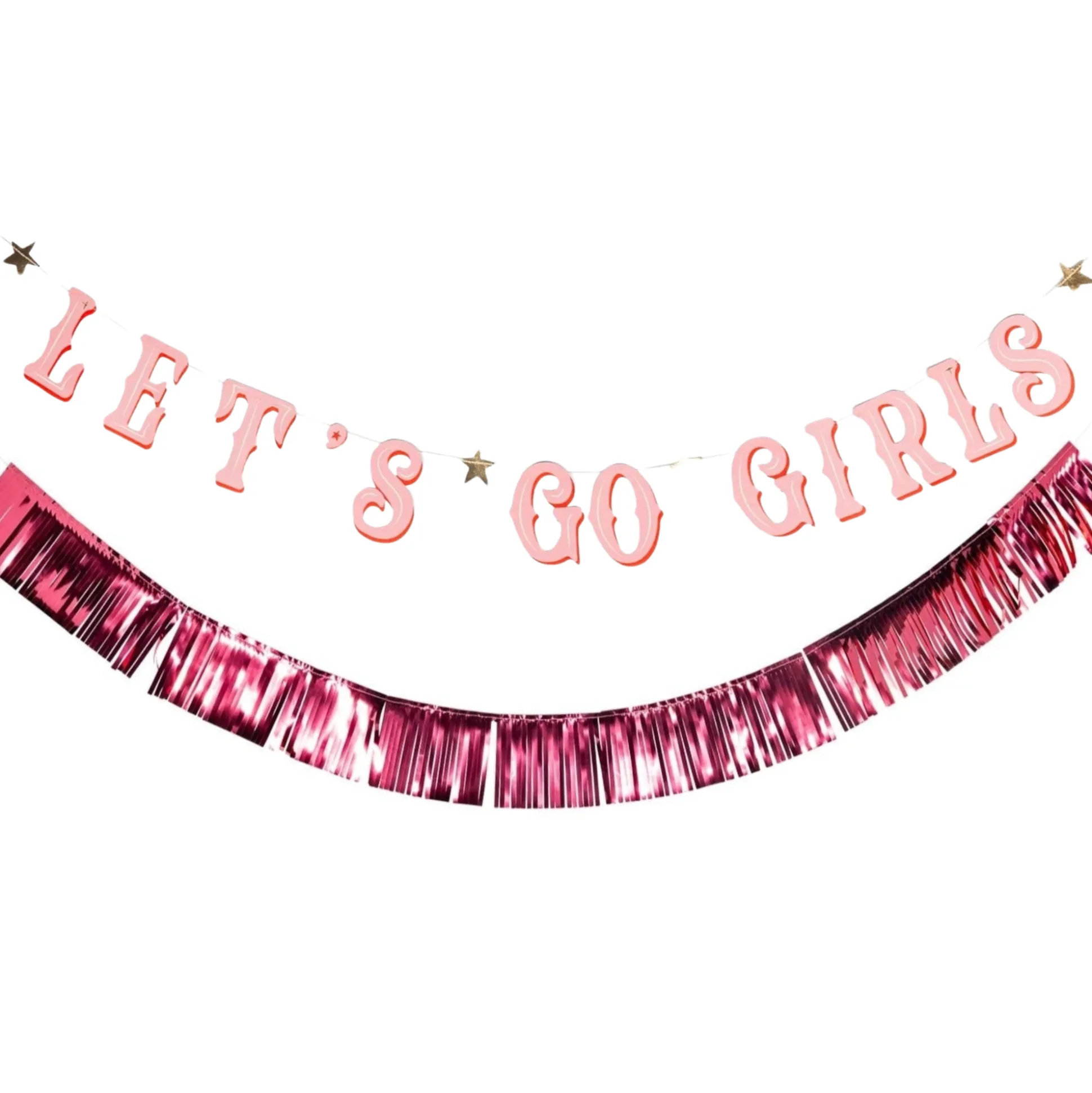 Let's Go Girls Banner Set