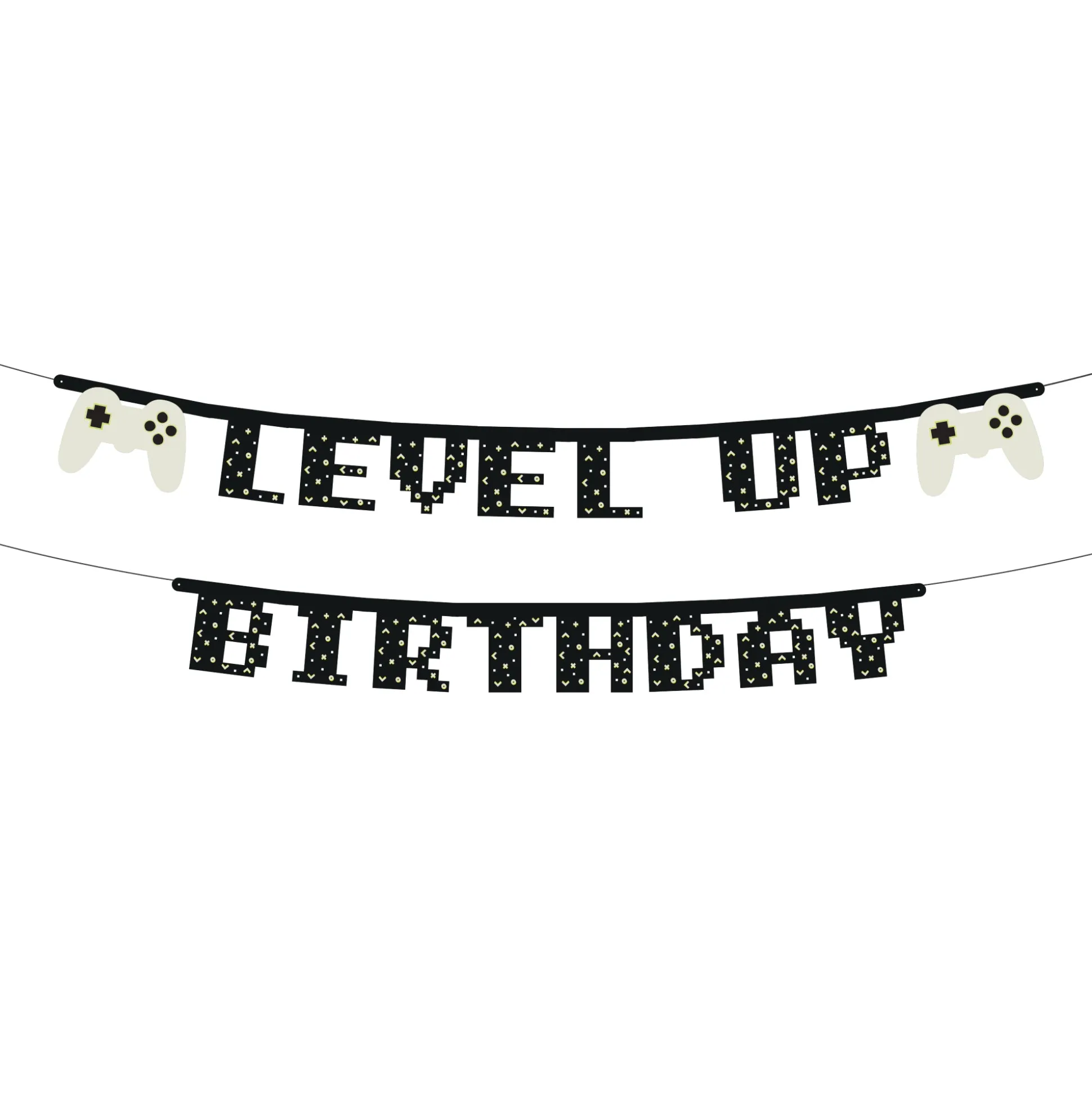 Level Up Birthday Banner 8ft