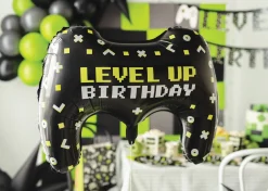 Level Up Birthday Controller Foil Balloon 25.5in