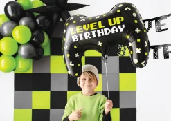 Level Up Birthday Controller Foil Balloon 25.5in