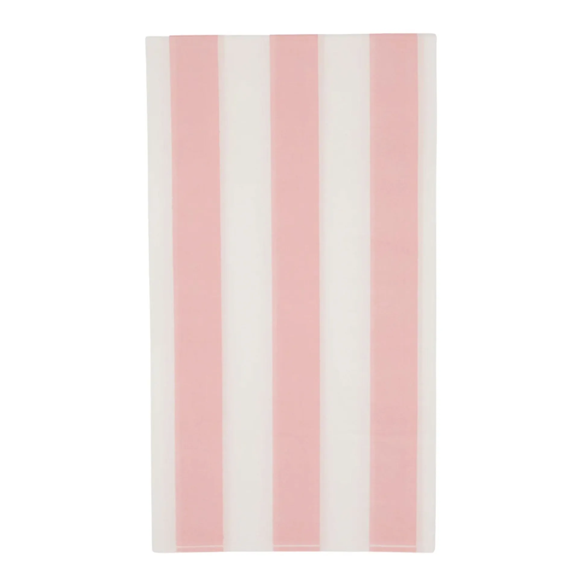 Light Pink Cabana Striped Paper Guest Towels 20ct