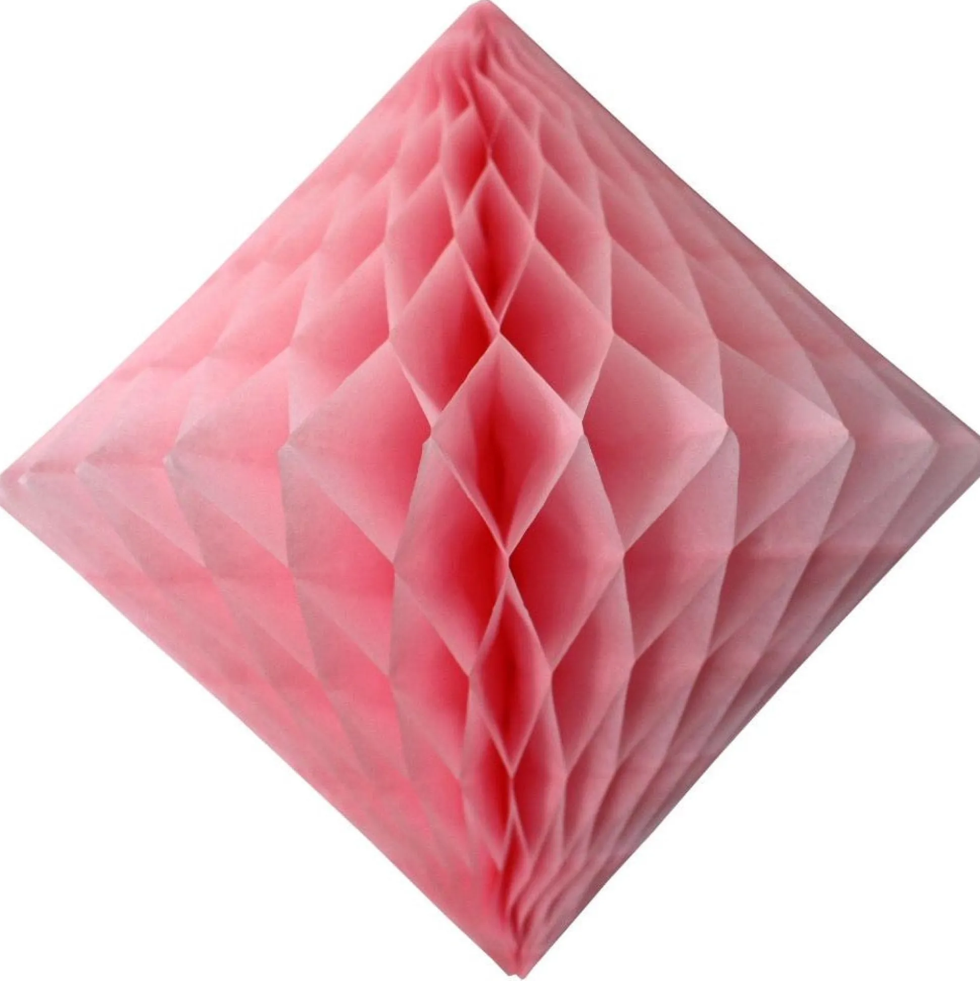 Light Pink Honeycomb Diamond 12in