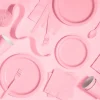 Light Pink Paper Lunch Plates 8ct