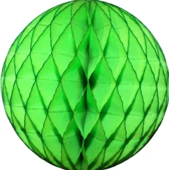 Lime Green Honeycomb Tissue Ball