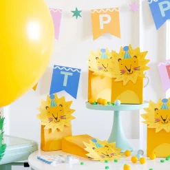 Lion Party Treat Bags 12ct