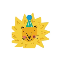 Lion Shaped Dessert Napkins 24ct