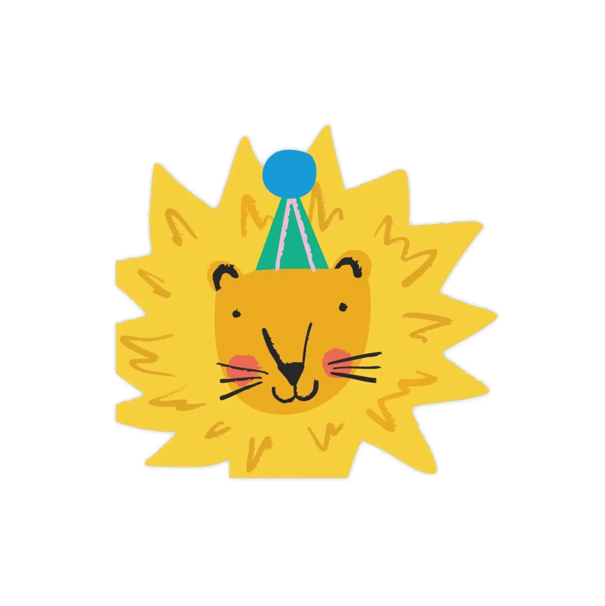 Lion Shaped Dessert Napkins 24ct
