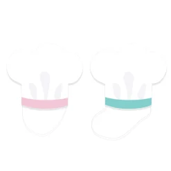 Little Chef Baking Party Hats 12ct