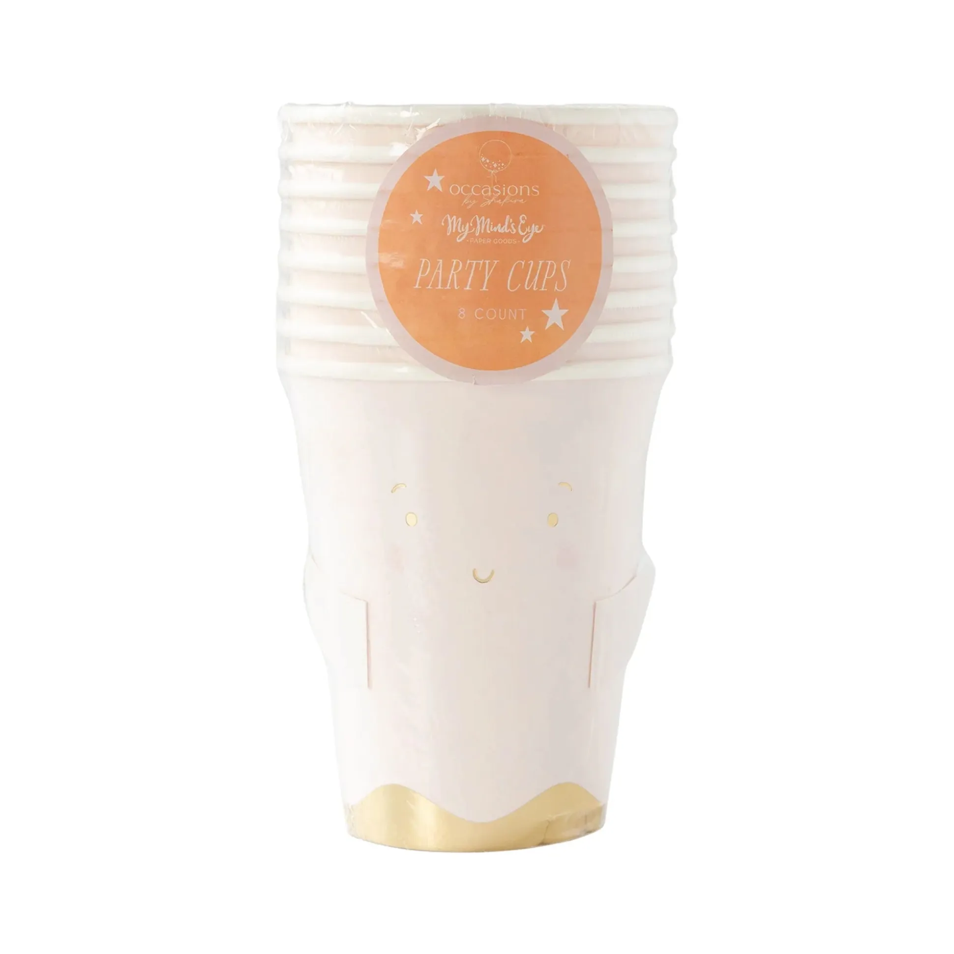 Little Ghoul Ghost Paper Cups 8ct