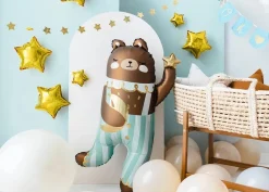 Little Star Teddy Bear Balloon 35.5in
