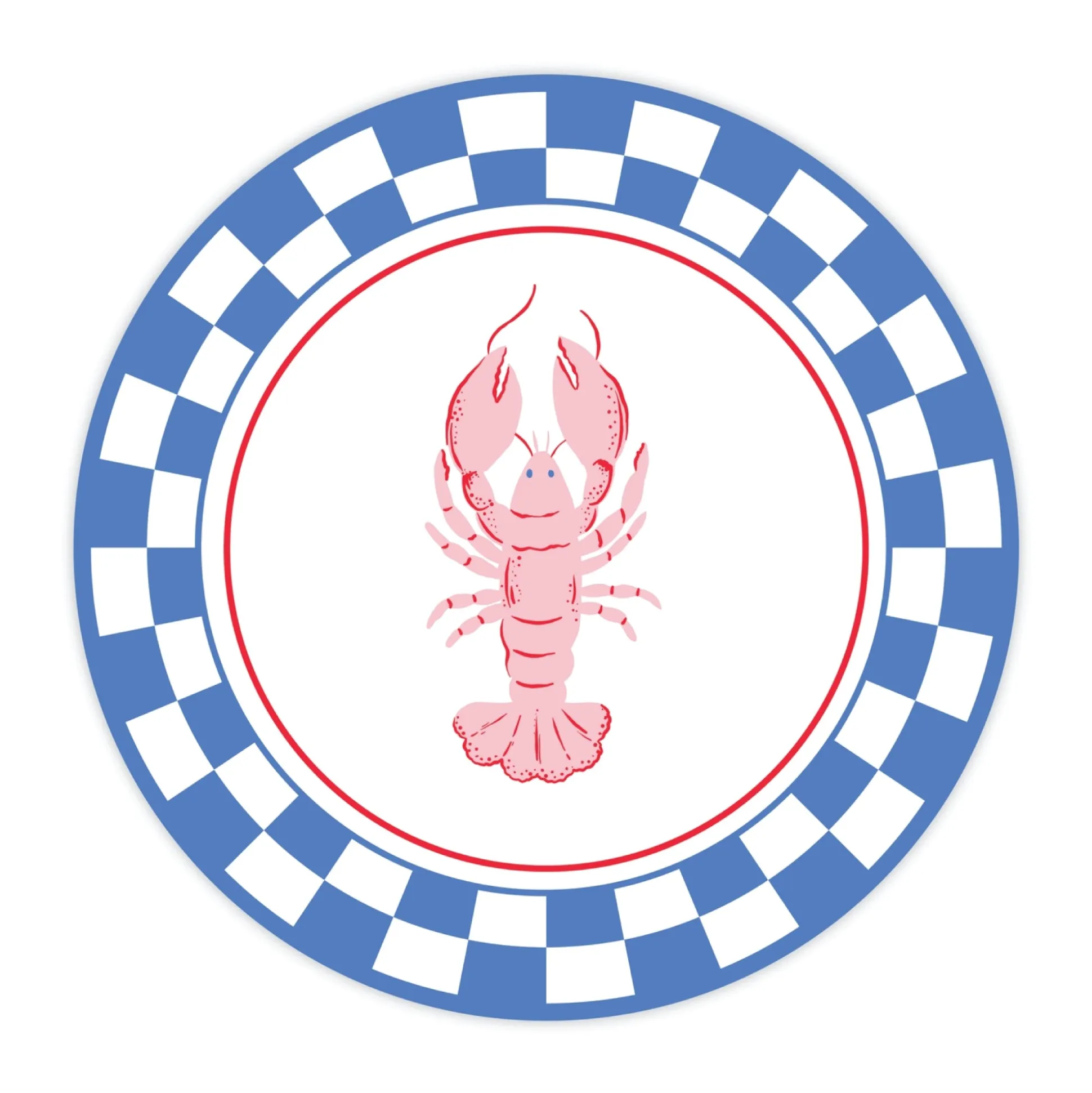 Lobster Dessert Plates 8ct