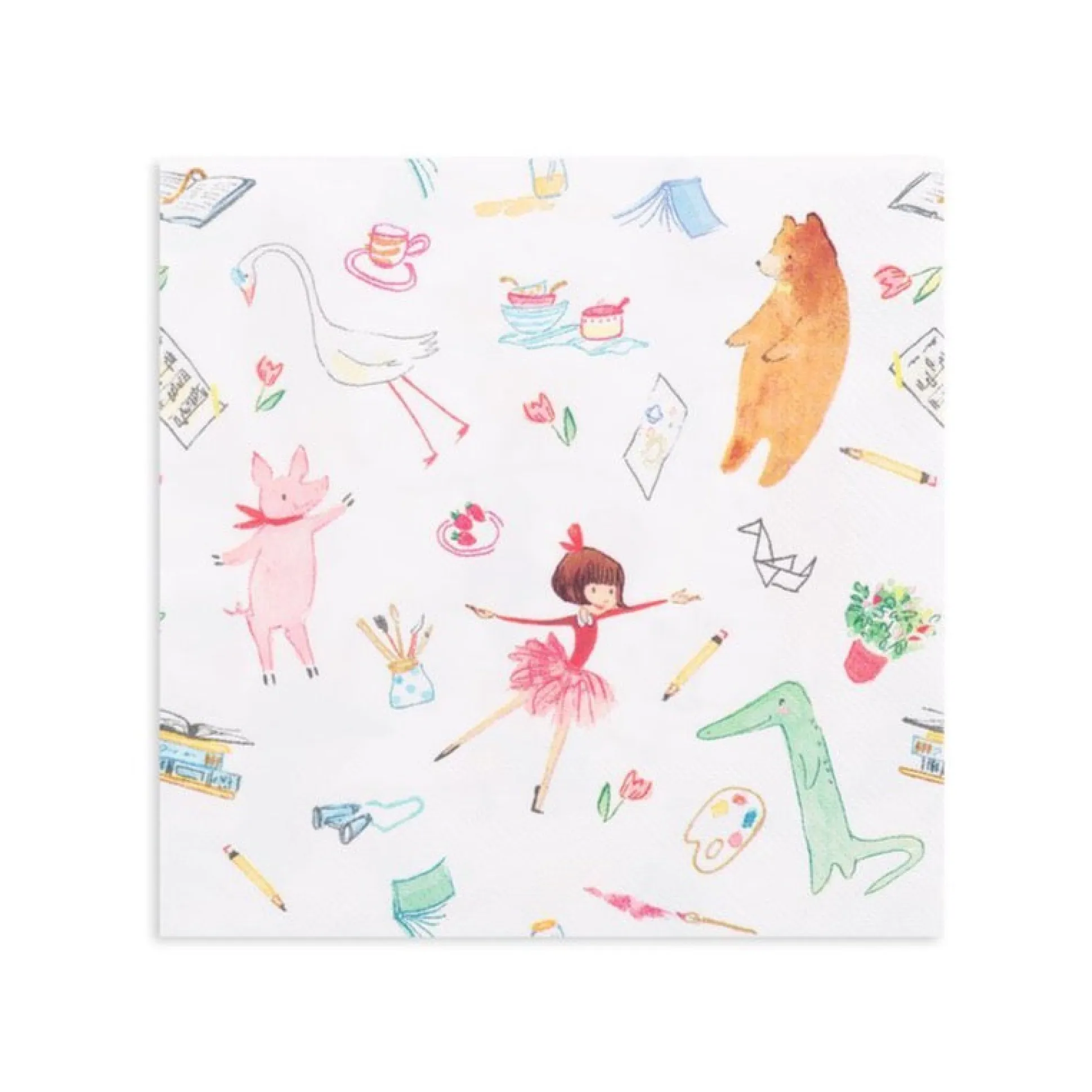 Lola Dutch and Friends Lunch Napkins 16ct