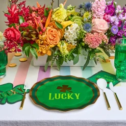 Lucky Clover St. Patrick's Day Dessert Napkins 16ct