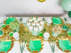 Lucky Pot of Gold Dessert Plates 8ct