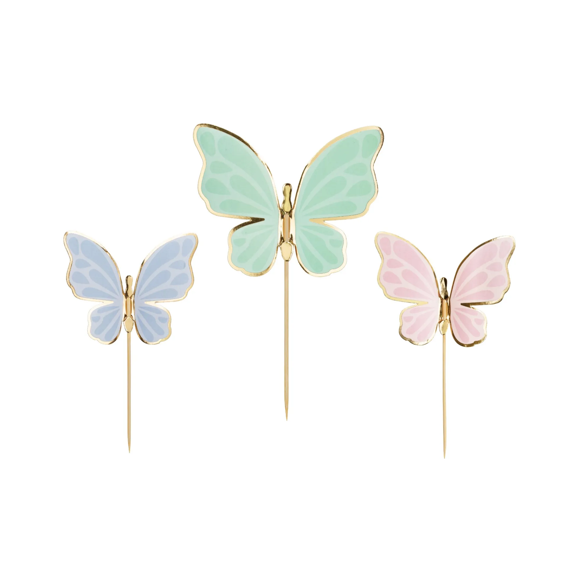 Magical Butterfly Cake Toppers 9ct