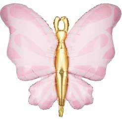 Magical Pink Butterfly Balloon 27.2in