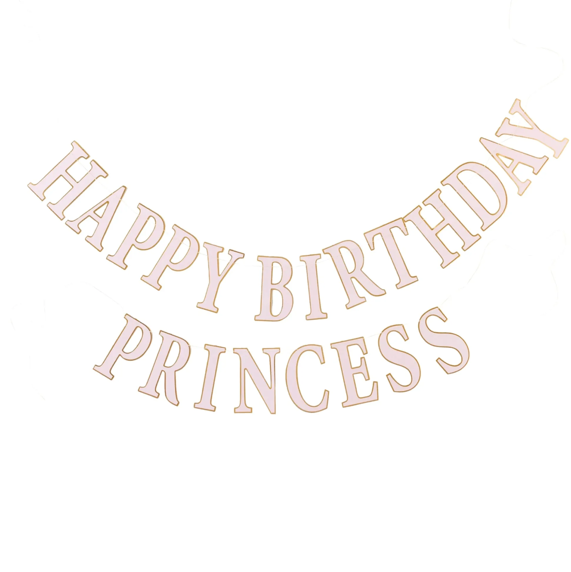 Magical Princess Happy Birthday Letter Banner 4ft
