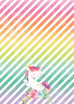 Magical Unicorn Birthday Party Invitation